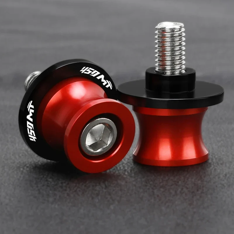 FOR CFMOTO CF MOTO 450MT 450 MT 2024 2025 2026 New Motorcycle Accessories CNC Aluminum Swingarm Sliders Spools 10MM 450mt 450 mt