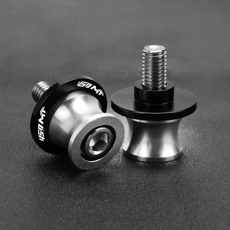 FOR CFMOTO CF MOTO 450MT 450 MT 2024 2025 2026 New Motorcycle Accessories CNC Aluminum Swingarm Sliders Spools 10MM 450mt 450 mt