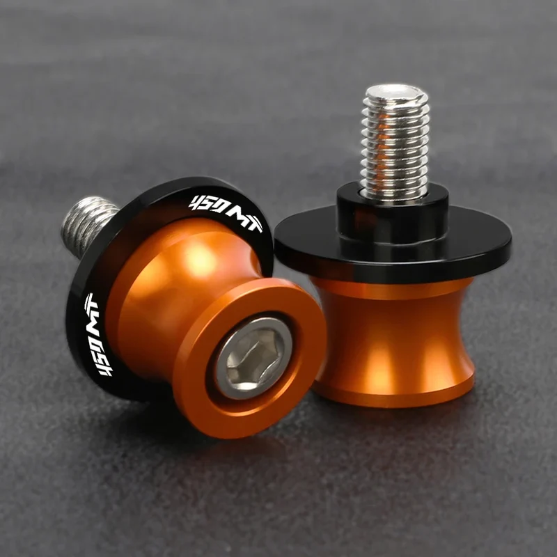 FOR CFMOTO CF MOTO 450MT 450 MT 2024 2025 2026 New Motorcycle Accessories CNC Aluminum Swingarm Sliders Spools 10MM 450mt 450 mt