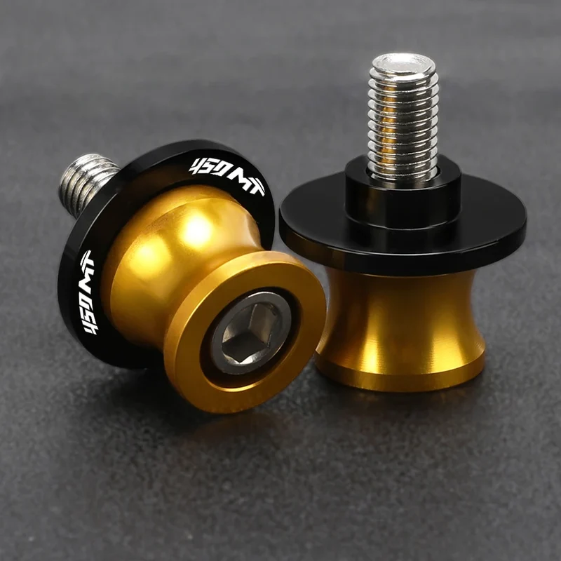 FOR CFMOTO CF MOTO 450MT 450 MT 2024 2025 2026 New Motorcycle Accessories CNC Aluminum Swingarm Sliders Spools 10MM 450mt 450 mt