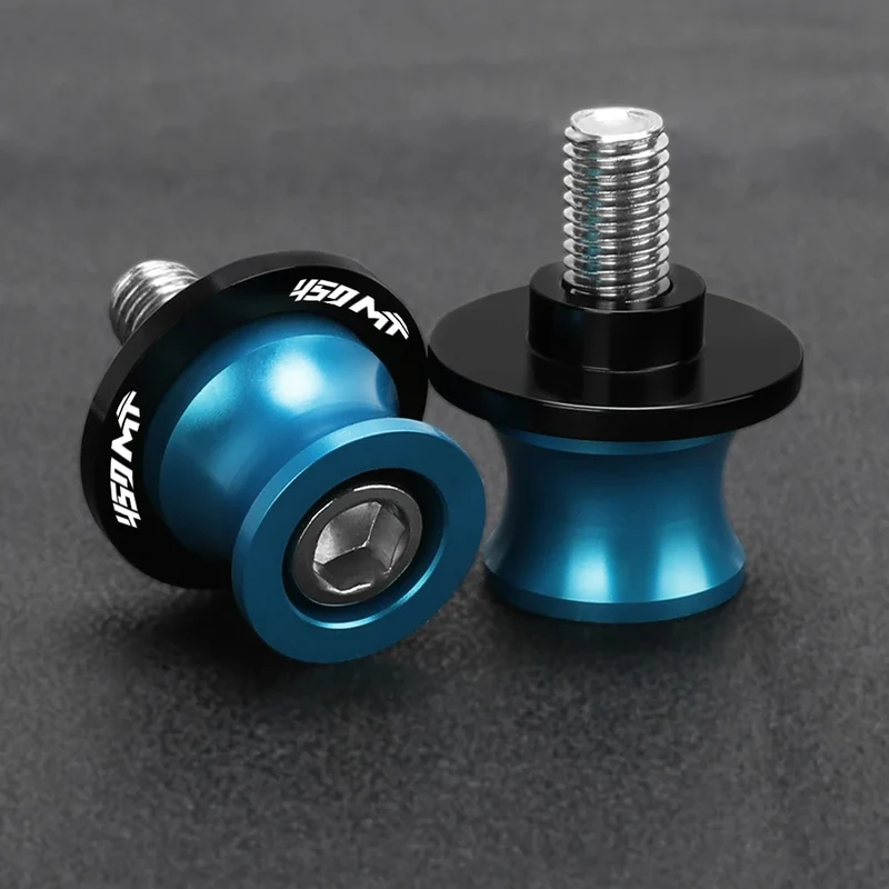 FOR CFMOTO CF MOTO 450MT 450 MT 2024 2025 2026 New Motorcycle Accessories CNC Aluminum Swingarm Sliders Spools 10MM 450mt 450 mt
