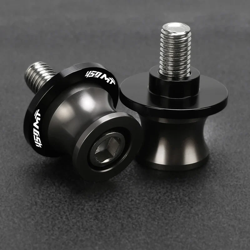 FOR CFMOTO CF MOTO 450MT 450 MT 2024 2025 2026 New Motorcycle Accessories CNC Aluminum Swingarm Sliders Spools 10MM 450mt 450 mt