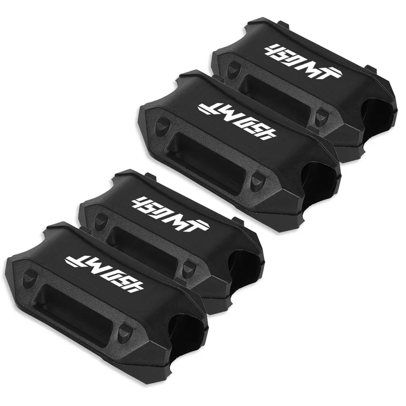 Motorcycle Accessories 25mm Bumper Engine Guard Protector Block Crash Bar Decorative For CFMOTO CF MOTO 450MT 450 MT 2024 2025