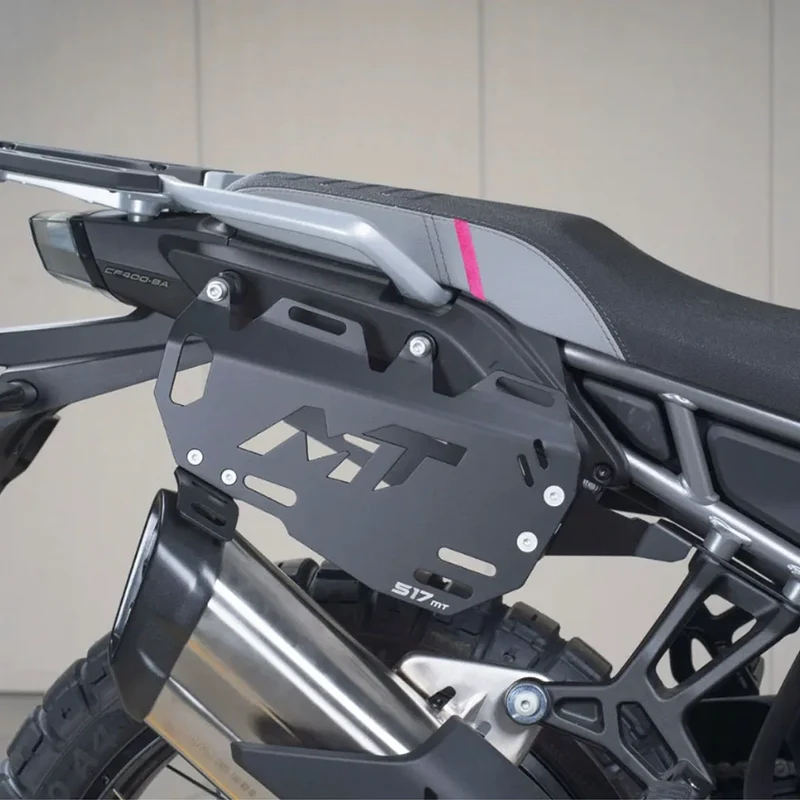 NEW For CFMOTO 450MT 450 MT Motorcycle Saddlebag Support Bar Mount Bracket Original Aluminium Alloy Hanging Bag Holder MT-450