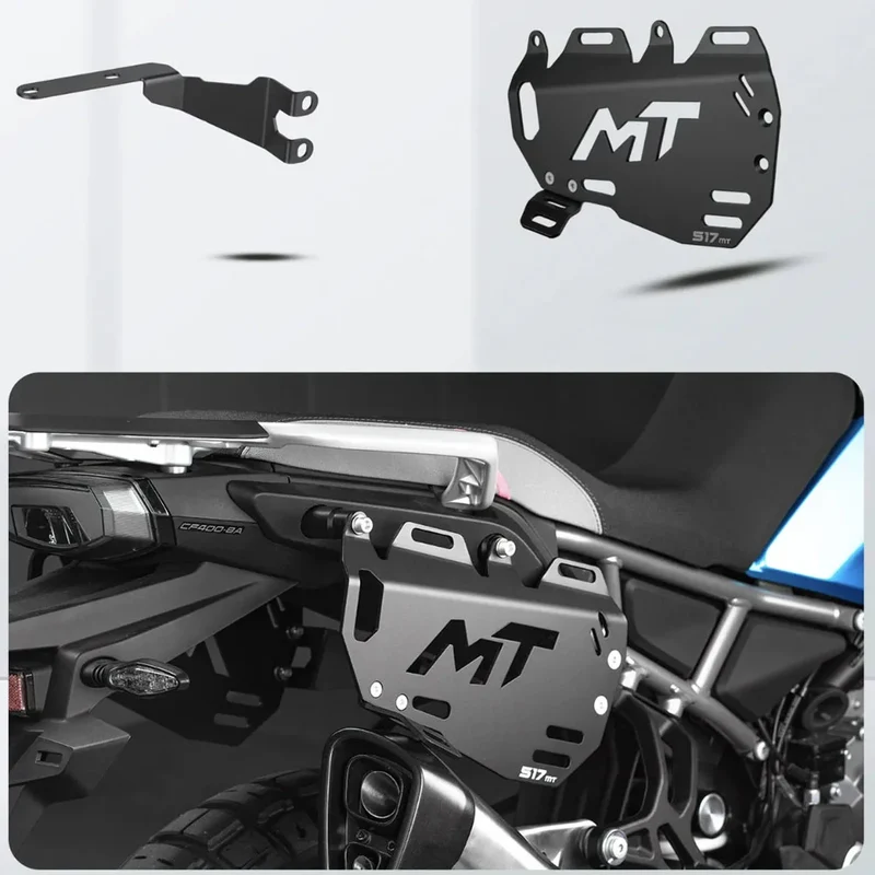 NEW For CFMOTO 450MT 450 MT Motorcycle Saddlebag Support Bar Mount Bracket Original Aluminium Alloy Hanging Bag Holder MT-450