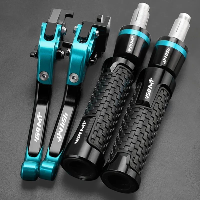 FOR CFMOTO CF MOTO 450MT 450 MT 2024 2025 2026 Motorcycle Accessories CNC Adjustable Brake Clutch Levers Handlebar grips Ends