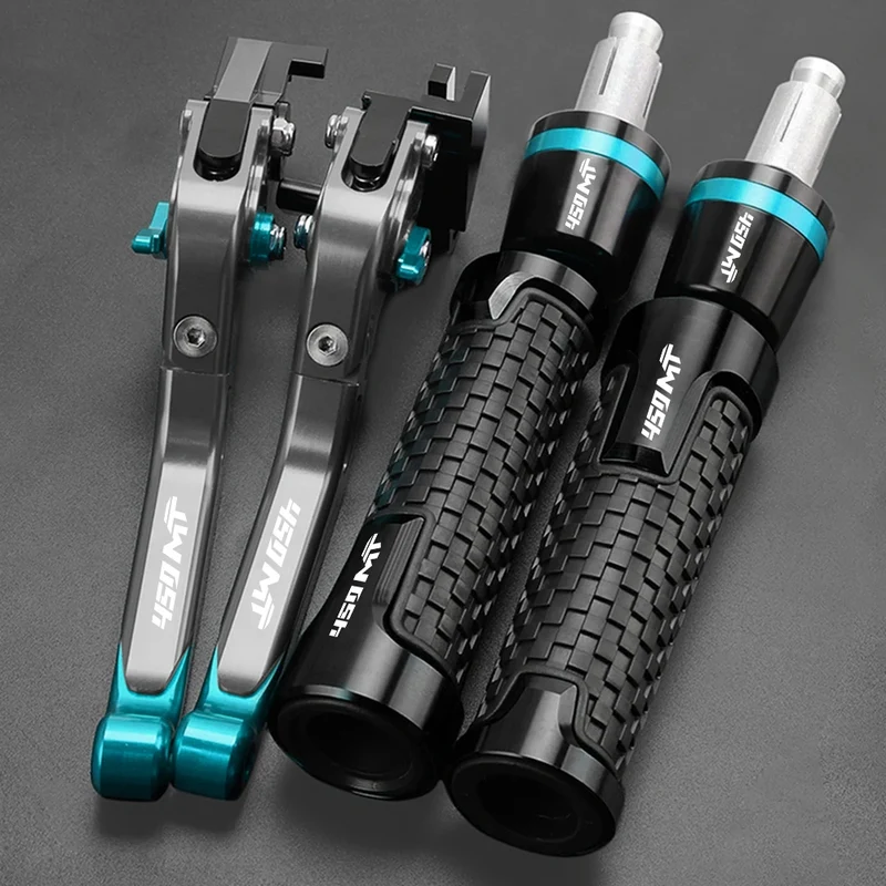 FOR CFMOTO CF MOTO 450MT 450 MT 2024 2025 2026 Motorcycle Accessories CNC Adjustable Brake Clutch Levers Handlebar grips Ends