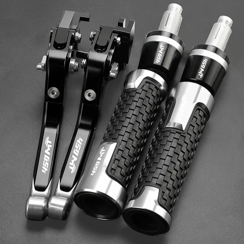 FOR CFMOTO CF MOTO 450MT 450 MT 2024 2025 2026 Motorcycle Accessories CNC Adjustable Brake Clutch Levers Handlebar grips Ends