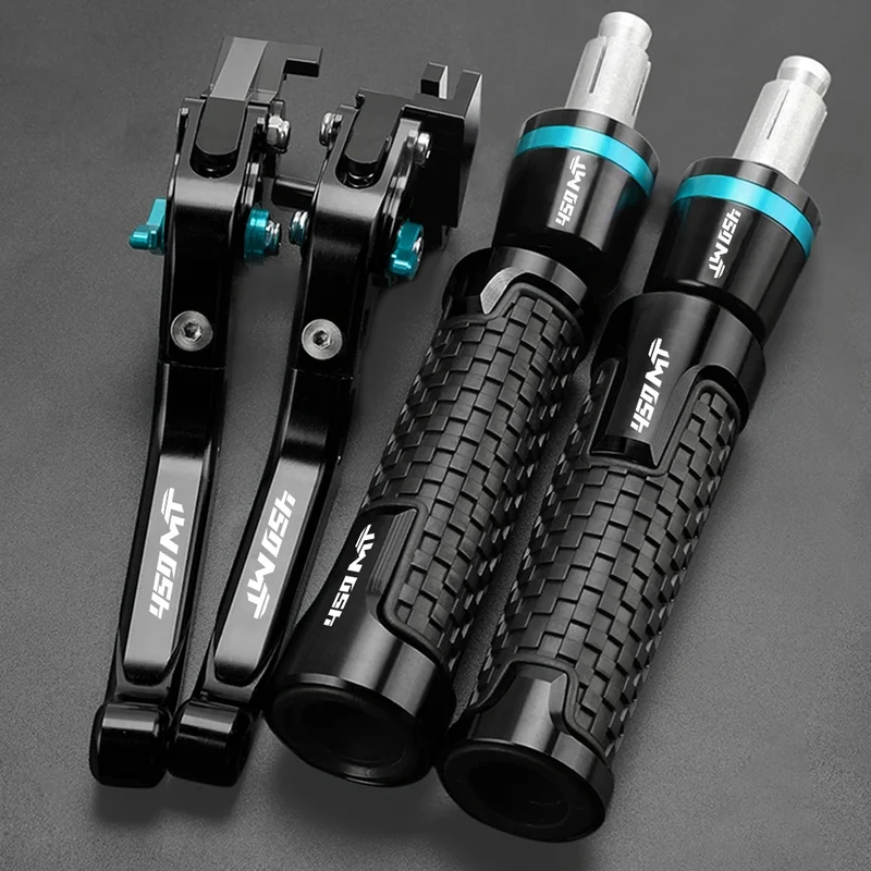 FOR CFMOTO CF MOTO 450MT 450 MT 2024 2025 2026 Motorcycle Accessories CNC Adjustable Brake Clutch Levers Handlebar grips Ends