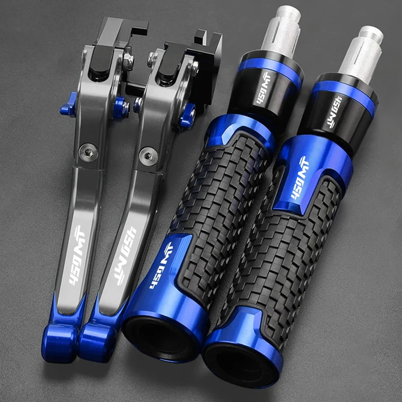 FOR CFMOTO CF MOTO 450MT 450 MT 2024 2025 2026 Motorcycle Accessories CNC Adjustable Brake Clutch Levers Handlebar grips Ends