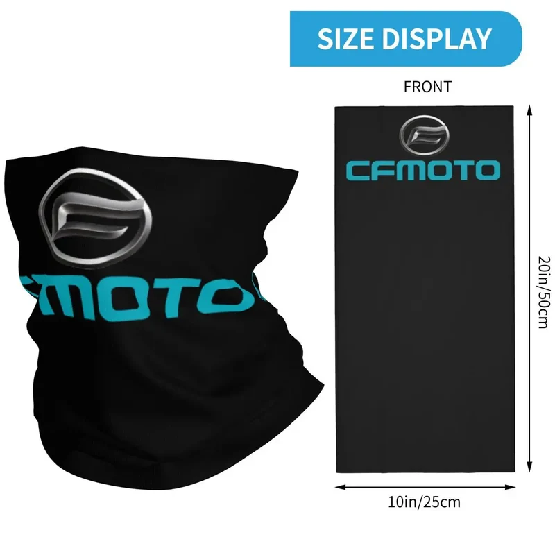 CFMoto Motorcycle Merchandise Bandana Neck Cover Wrap Scarf Multi-use Fishing Headwear for Men Women Windproof