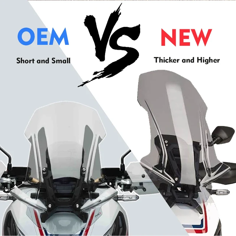 X ADV750 Motorcycle Windshields XADV750 For Honda xadv 750 X adv 750 2017 2018 2019 Windscreen Wind Shield Screen Deflactor