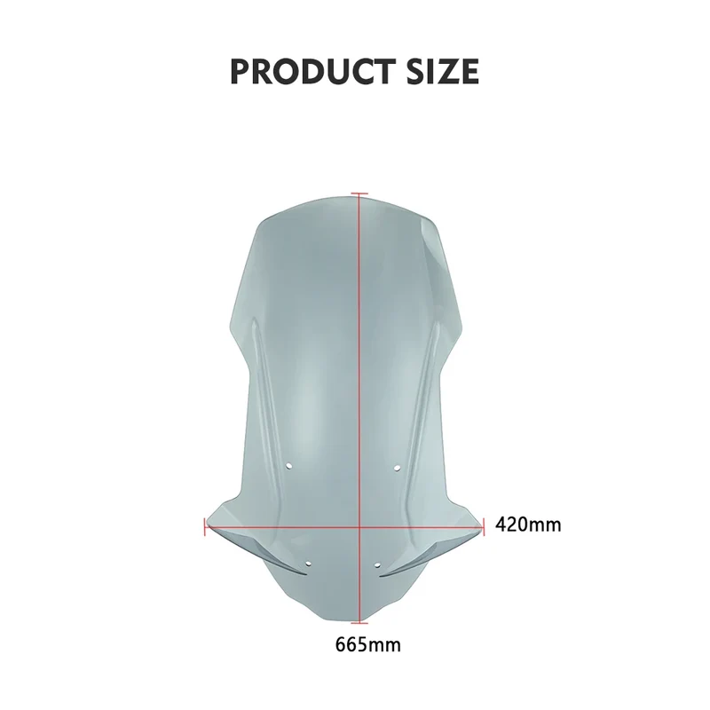 X ADV750 Motorcycle Windshields XADV750 For Honda xadv 750 X adv 750 2017 2018 2019 Windscreen Wind Shield Screen Deflactor