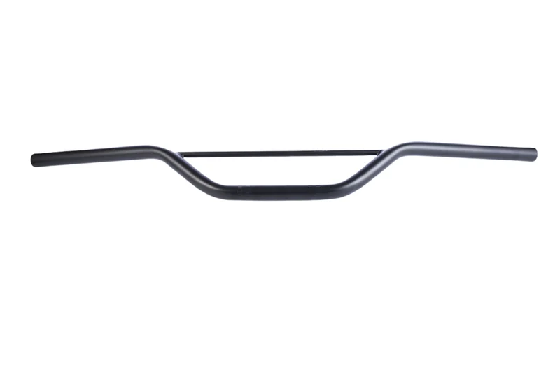 Guidon Scrambler Noir ou Chrome 22 mm