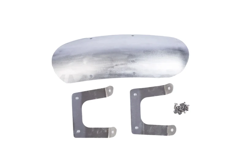 Garde-boue AVANT Aluminium 11 x 34 cm avec supports