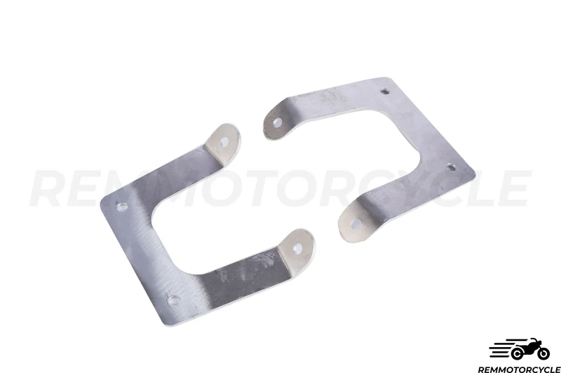 Garde-boue AVANT Aluminium 11 x 34 cm avec supports