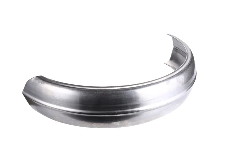 Garde-boue Arrière Metal Grande taille avec arête centrale