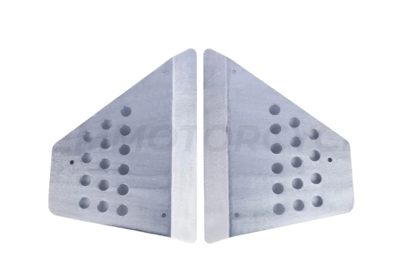 Lot de 2 Plaques latérales DECO en aluminium