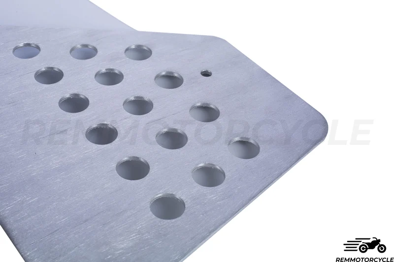 Lot de 2 Plaques latérales DECO en aluminium
