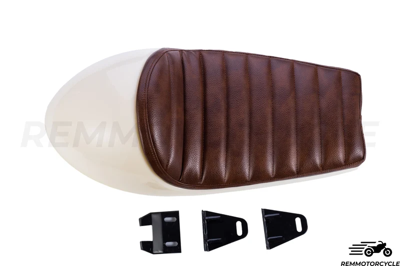 Coque Cafe Racer Avec Selle Marron
