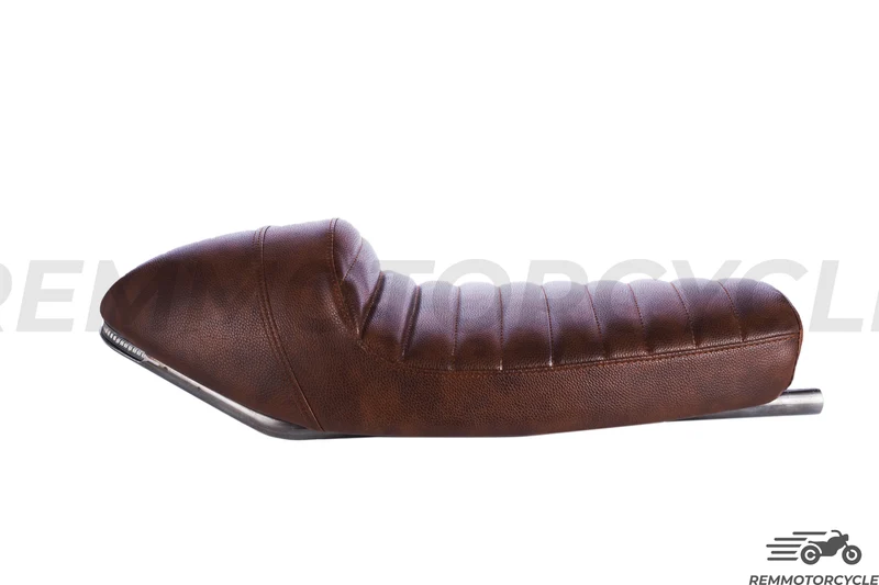 Selle Racing 2 avec Boucle à bande LED Marron