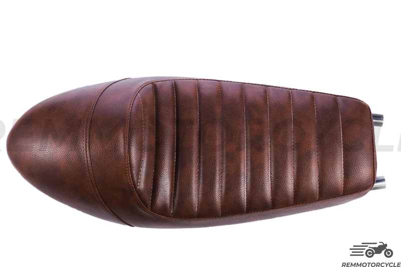 Selle Racing 2 avec Boucle à bande LED Marron
