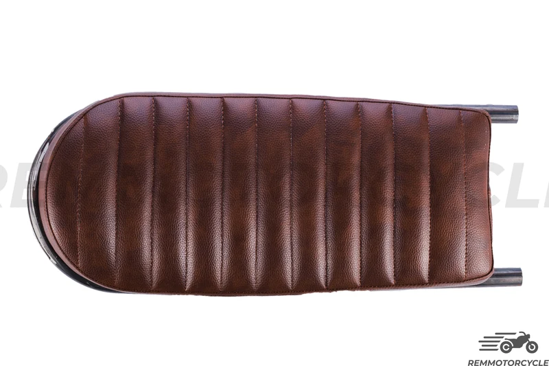 Selle Marron relevée Type 1 fond en métal 50 cm avec Boucle