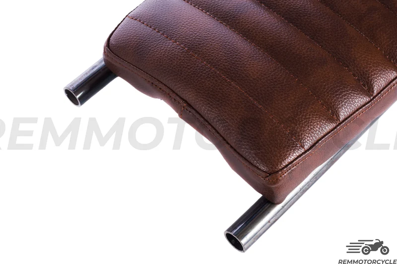 Selle Marron relevée Type 1 fond en métal 50 cm avec Boucle