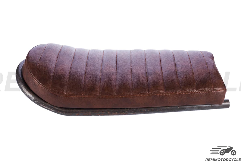 Selle Marron relevée Type 1 fond en métal 50 cm avec Boucle