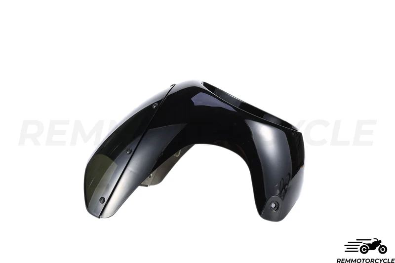 Tete de fourche Cafe Racer Noir, Noir mat, Beige ou rouge