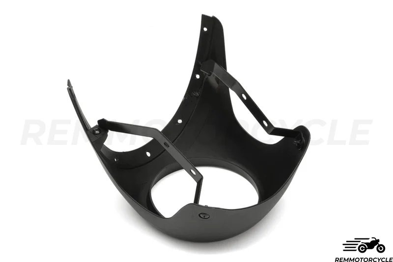 Tete de fourche Cafe Racer Noir, Noir mat, Beige ou rouge