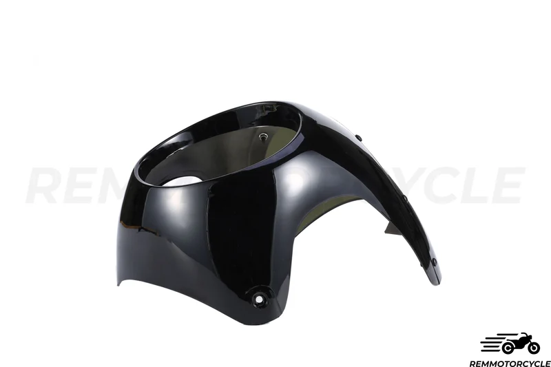 Tete de fourche Cafe Racer Noir, Noir mat, Beige ou rouge