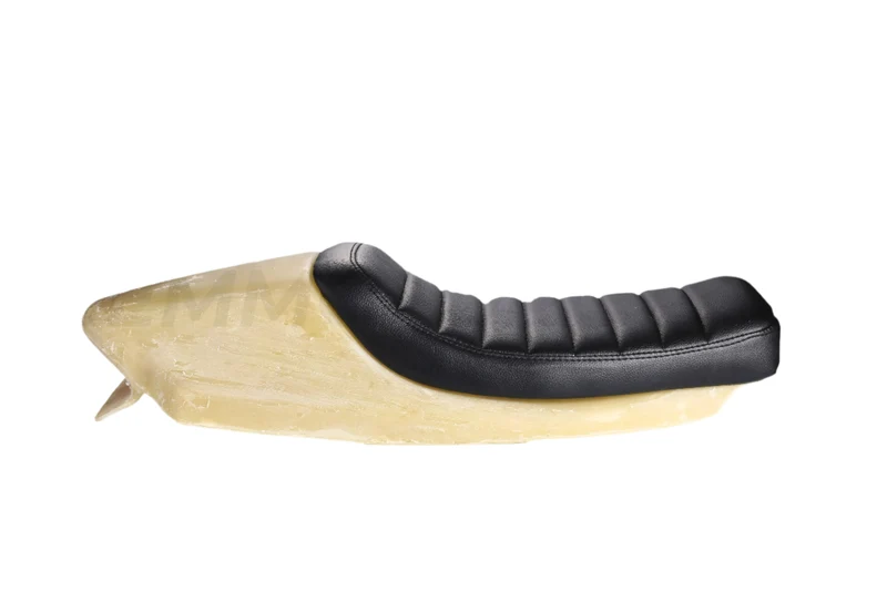 Coque + Selle Flat track Noir ou Marron avec feu arrière