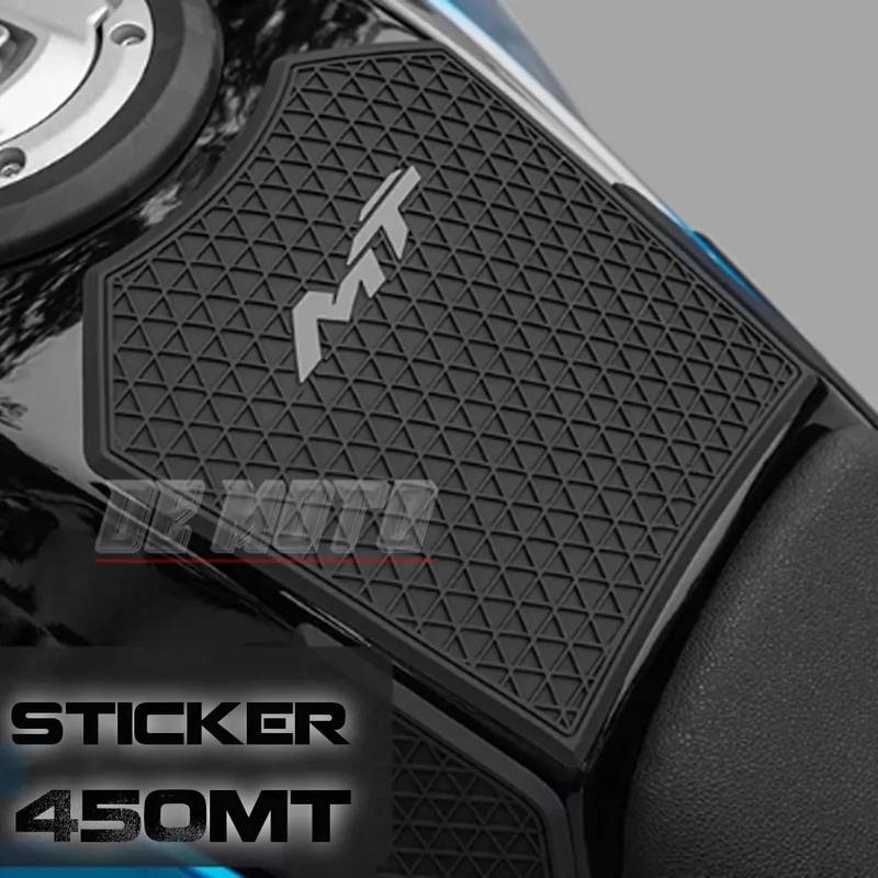 For CFMOTO 450MT 450 MT Motorcycle Anti-scratch Rubber Oil Tank Protection Sticker Decals Tank Pad Side Grips Protection
