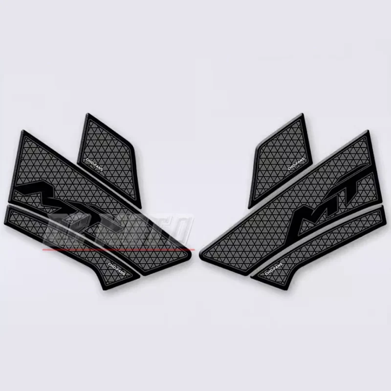 For CFMOTO 450MT 450 MT Motorcycle Anti-scratch Rubber Oil Tank Protection Sticker Decals Tank Pad Side Grips Protection