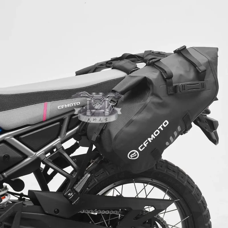 FOR CFMOTO 450MT Back Bag Storage Bag Waterproof Knight Bag Quick Release Side Box Bracket Side Bag Side Bag