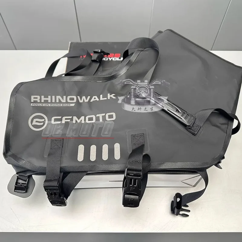 FOR CFMOTO 450MT Back Bag Storage Bag Waterproof Knight Bag Quick Release Side Box Bracket Side Bag Side Bag