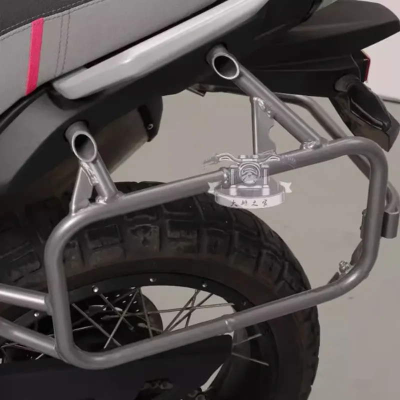 FOR CFMOTO 450MT Back Bag Storage Bag Waterproof Knight Bag Quick Release Side Box Bracket Side Bag Side Bag