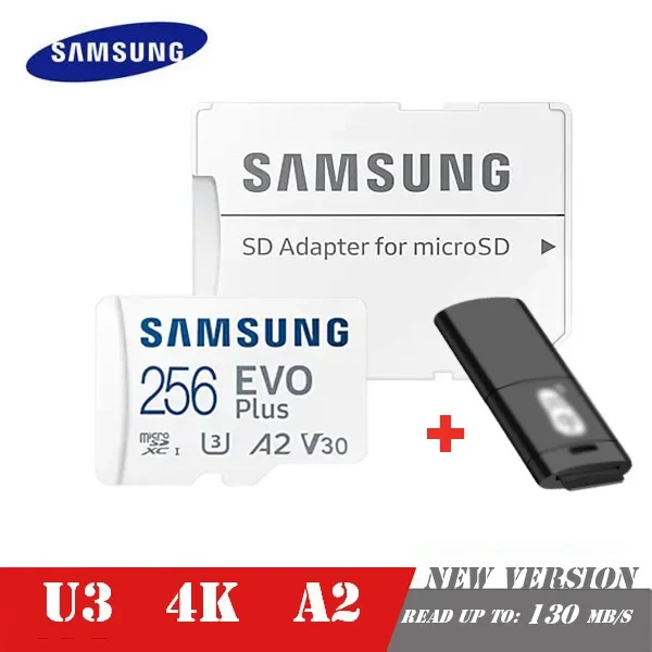 SAMSUNG Original Memory Card 64GB/U1/128GB/256GB/512GB SDXC Micro SD/TF Flash Cards MicroSD UHS-1 U3 4K For Phone Drone Camera