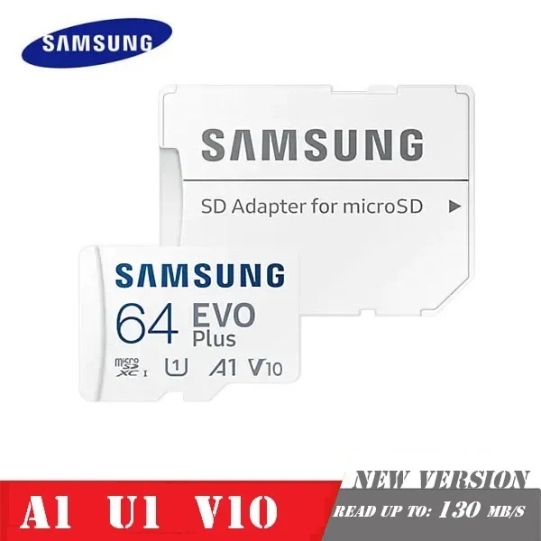 SAMSUNG Original Memory Card 64GB/U1/128GB/256GB/512GB SDXC Micro SD/TF Flash Cards MicroSD UHS-1 U3 4K For Phone Drone Camera