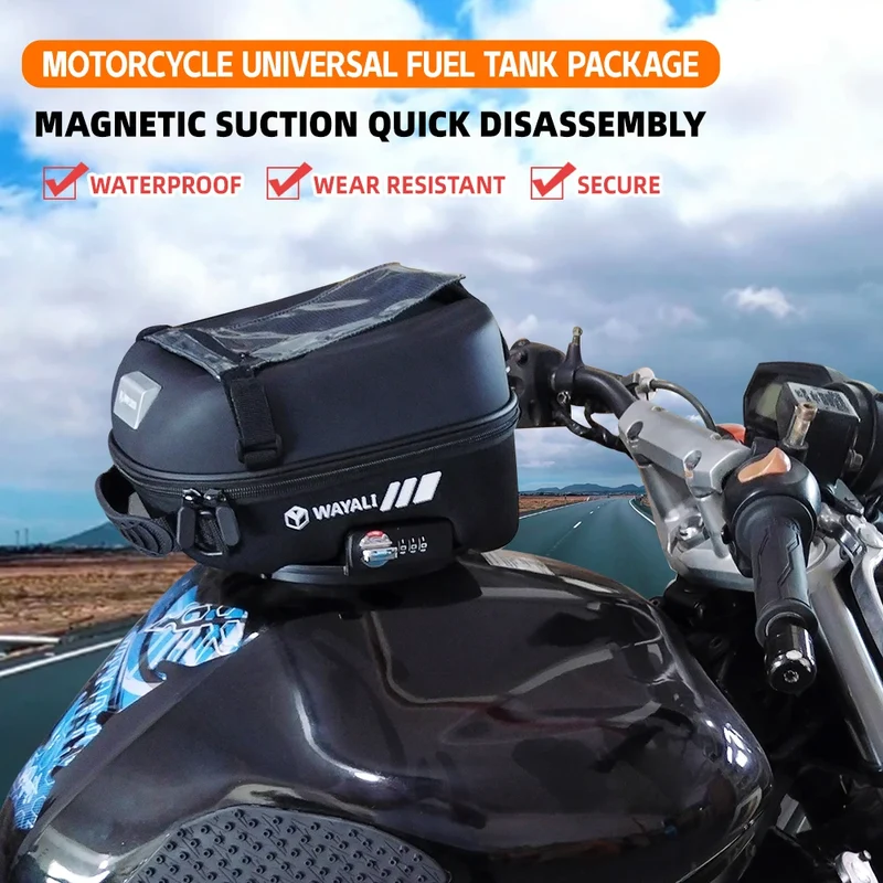 For HONDA Transalp XL750 XL 750 2023 2024 2025 Motorcycle Fuel Tank Bag Luggage Tanklock Storage Bags Backpack Navigation Bag
