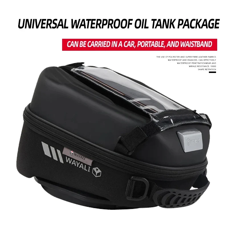 For HONDA Transalp XL750 XL 750 2023 2024 2025 Motorcycle Fuel Tank Bag Luggage Tanklock Storage Bags Backpack Navigation Bag
