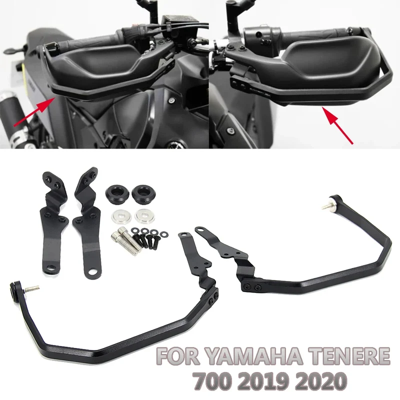 NEW FOR Yamaha Tenere 700 Tenere700 2019 2020 2021 Motorcycle Accessories Hand Guard Protector Handle Crash Bar Protectors kit S