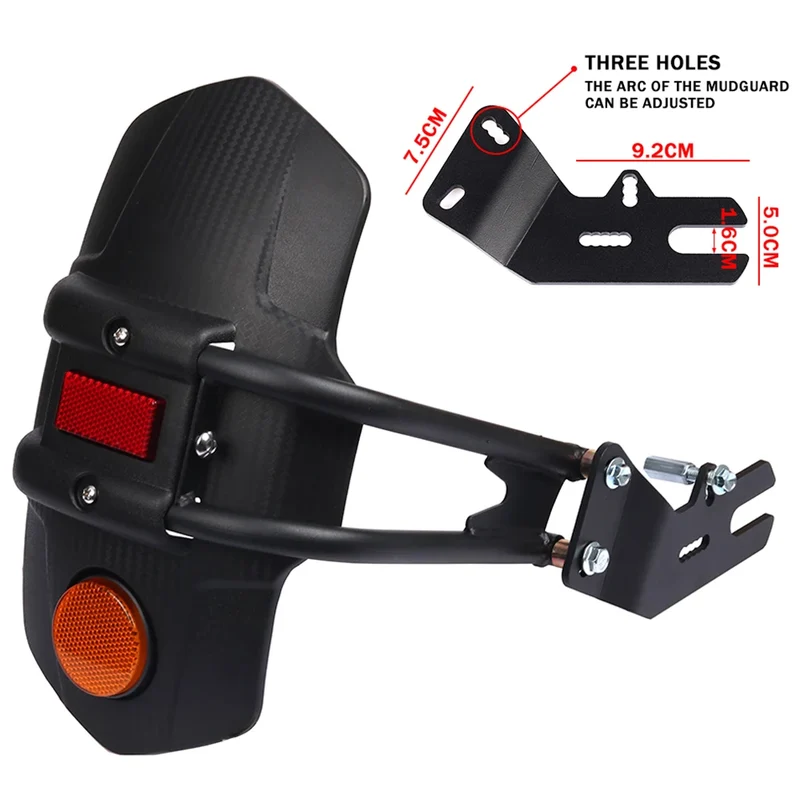 For CFMOTO NK150 CF 150NK NK250 250NK 300NK NK300 NK400 400NK NK 150 250 300 400 NK Motorcycle Rear Fender Mudguard Splash Guard