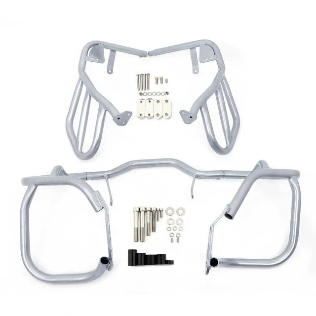 For BMW R 1200 GS R1200GS R1200 GS 2004-2012 2011 Oil cooled Crash Bar Highway Engine Tank Guard Cover Bumper Frame Protector