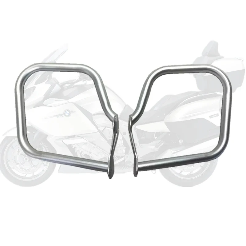 Motorcycle For BMW K1600GTL K1600 GTL 2011-2018 Rear Crash Bar Saddlebag Side Box Bumper Stunt Cage Frame Protector