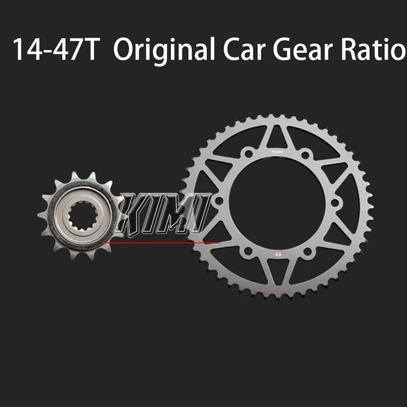 FOR CFMOTO 450MT Motorcycle Silent Sprocket Oil-Sealed Chain Modification Enlarged Sprocket To Increase Low Torque