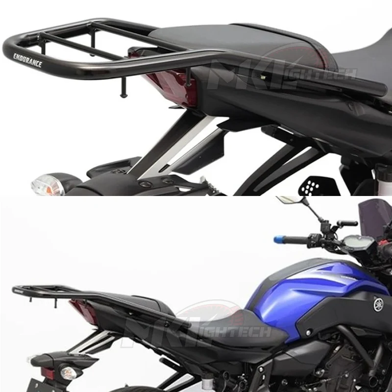 MTKRACING Top Box Bracket For YAMAHA MT-07 2021-2024 FZ-07 Motorcycle New Luggage Rack Rear Rack Carrier Kit