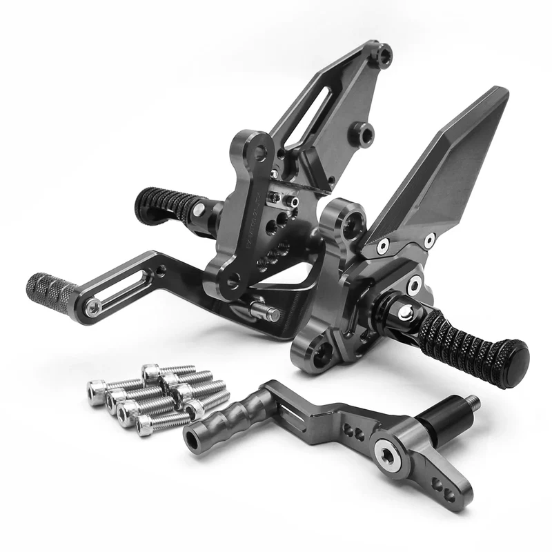 For Yamaha MT09 MT 09 V3 FZ09 2021 2022 2023 2024 Motorcycle Rearset Footrest Footpeg CNC Aluminum Alloy Pedal Foot peg Rear Set