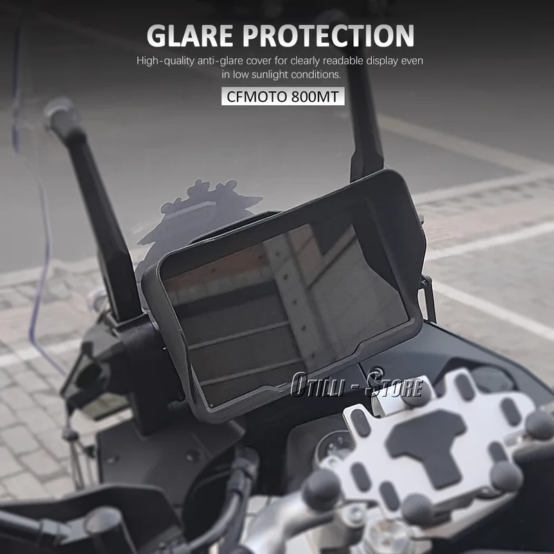 New Motorcycle For CFMOTO 800MT 800 MT 800mt Black Sun Visor Cover Instrument Screen Sunshade Guard 2021 2022